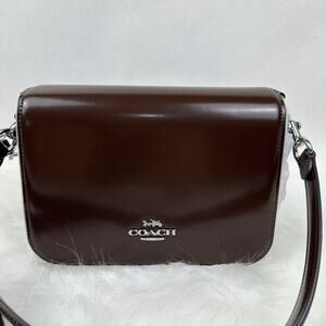 Coach Quinn Shoulder/Crossbody Bag In Leather/Maple CY657 NWT